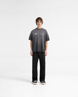Represent X Oasis Owners Club T-Shirt - Stained Black