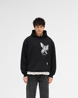 Elegance In Motion Hoodie - Jet Black