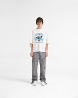 Represent X Oasis Maine Road T-Shirt - Flat White