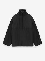 Textured Nylon Halfzip Pullover