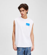 Box logo tank top
