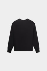 BALR. Goal Box Fit Long Sleeve T-Shirt Jet Black