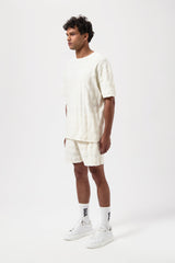 Terry Box T-Shirt Light Beige