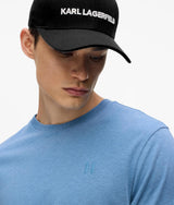 Monogram linen blend T-shirt