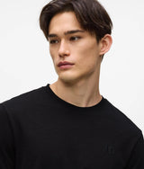 Monogram linen blend T-shirt