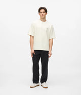 Ikon textured striped T-shirt