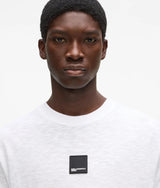 Curved hem T-shirt
