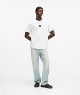 Curved hem T-shirt