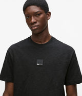 Curved hem T-shirt