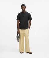 Curved hem T-shirt