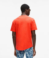 Curved hem T-shirt