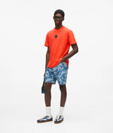 Curved hem T-shirt