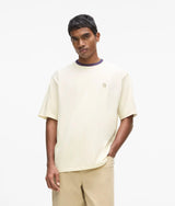 Ikon striped neck T-shirt