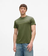Slim striped logo T-shirt