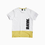Men's Color Block RAW T Shirt