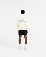 Permanent Vacation Zip Up Hoodie - Antique White