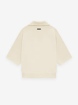 Merino Short Sleeve Polo Sweater