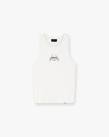 Represent X Metallica Local Crew Vest - Flat White