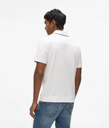 Zipped polo shirt