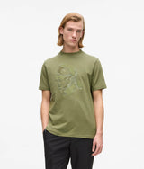 Tonal Karl print T-shirt