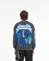 Represent X Metallica Ride The Lightning Long Sleeve T-Shirt - Vintage Grey