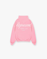 Represent Owners Club Script Hoodie - Pink