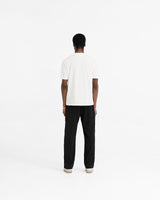 Initial T-Shirt - Flat White