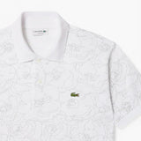 Classic Fit Flower Print L.12.12 Polo Shirt