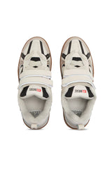 S-Ukiyo-Leather sneaker with straps