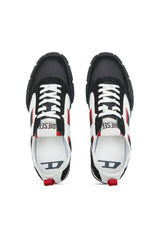 S-Pagodha-Sneakers in leather, suede and ripstop