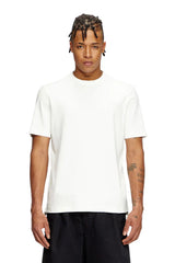 T-shirt with tonal logo embroidery