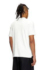 T-shirt with tonal logo embroidery