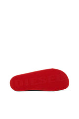 Sa-Mayemi-Pool slides with 3D logo