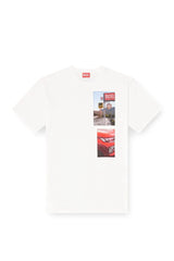 T-shirt with logo photo patches