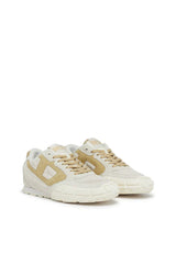 S-Pagodha-Quilted suede sneakers