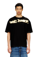 Relaxed cotton T-shirt with Industry print