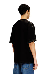 Relaxed cotton T-shirt with Industry print