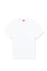 Relaxed cotton T-shirt with Oval D embroidery