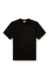 Relaxed cotton T-shirt with Oval D embroidery