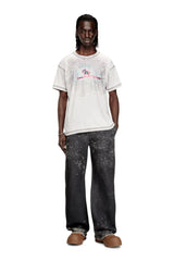 Regular T-shirt with print and studs