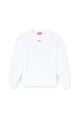Long-sleeve T-shirt with metal logo
