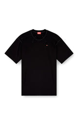 Cotton T-shirt with micro embroidery
