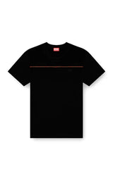 T-shirt with contrast piping