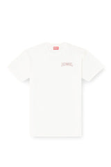 Regular cotton T-shirt with Diesel embroidery