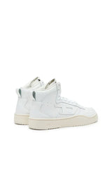 S-Ukiyo-High-top sneakers in leather