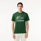 Lacoste Cotton Jersey Signature Print T-shirt