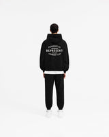 Represent Owners Club Stamp Hoodie - Jet Black