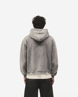 Script Logo Zip Hoodie - Vintage Grey