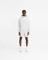 Initial Oversized Hoodie - Ice Grey Marl