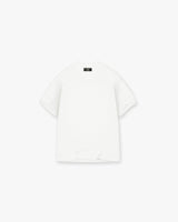 Initial T-Shirt - Flat White